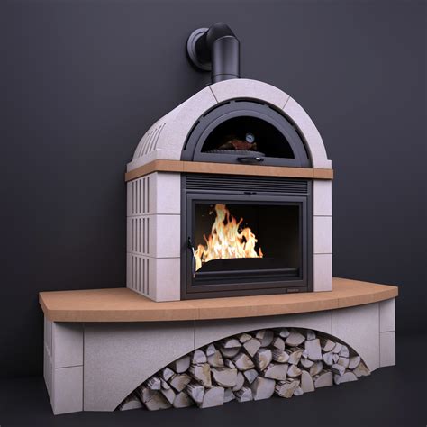 Fireplace la nordica falo 3D - TurboSquid 1203228