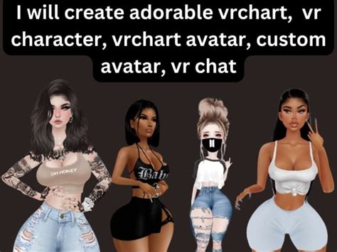 Vrchart, vr character, vrchart avatar, custom avatar, game vr chat by ...