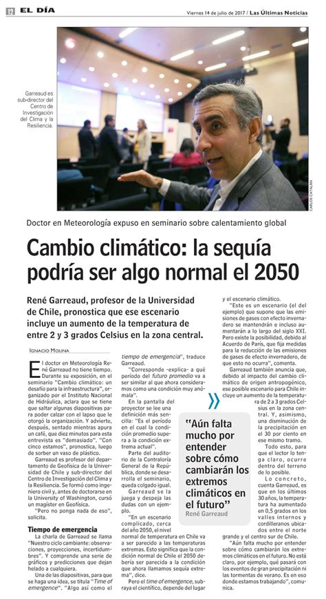 Cambio climático la sequía podría ser algo normal en 2050 Las Últimas