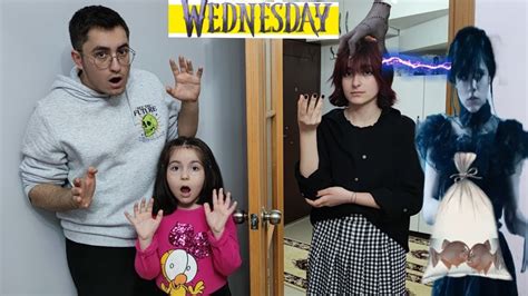 EYVAH ZEYNEP HİRANUR ENES WEDNESDAY CADI TEYZE بابا جاب لي بالون جنى