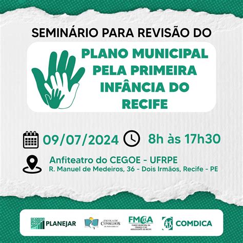 Seminário para Revisão do Plano Municipal da Primeira Infância do