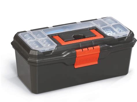 STIER Valise à outils Basic vide plastique ABS coffre avec charnière