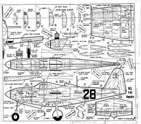 BELL P 63 A KINGCOBRA – AMA – Academy of Model Aeronautics