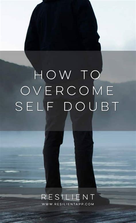 How To Overcome Self Doubt Resilient