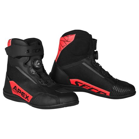 Buty Seca Apex Pro Czarno Czerwone BUTY BUTY MIEJSKIE Moto Styl