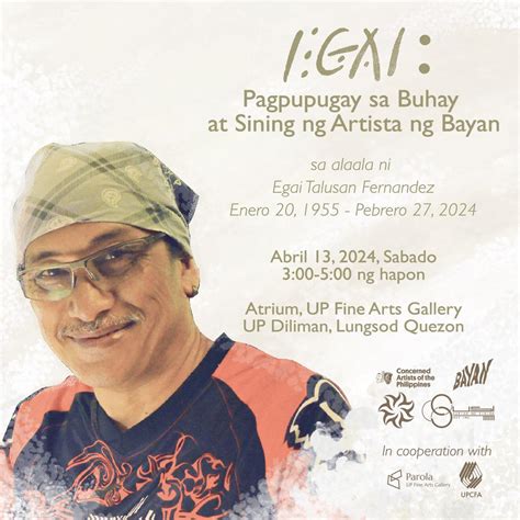 Egai Agimat Sining At Kulturang Pinoy