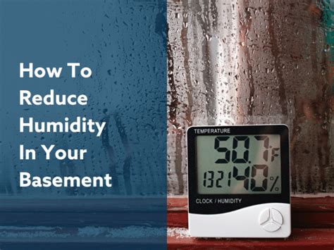 5 Effective Tips To Reduce Humidity In Your Basement News And Events