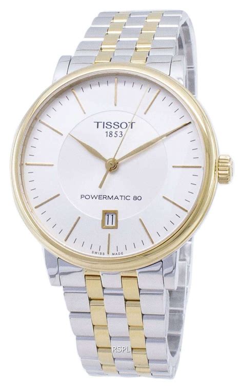 Tissot T Classic Carson T1224072203100 T1224072203100 Powermatic 80 Mens Watch Zetawatches