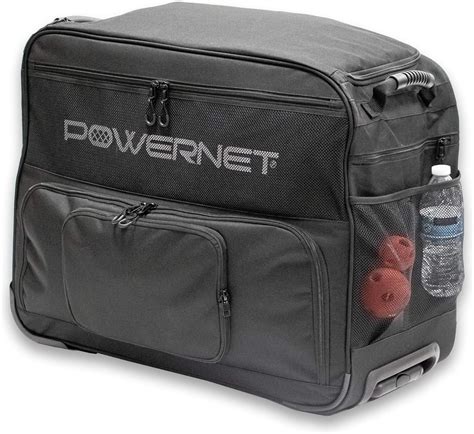 Powernet Rolling Baseball Coach Bag Caddy 2021 Carry