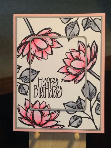 Birthday Card Stamps Stampin Up Remarkable You Art Neko Happy