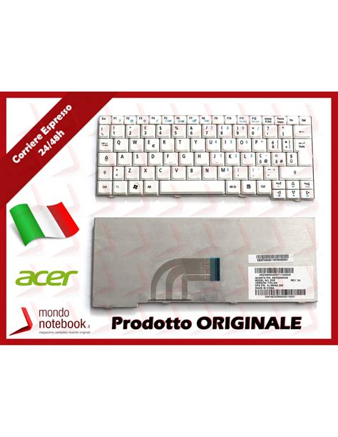 Tastiera Netbook Acer Aspire One Zg A A D D H P Bianca