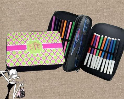 Personalized Pencil Case Artist Pencil Holder by onesassysister | Personalized pencil case ...