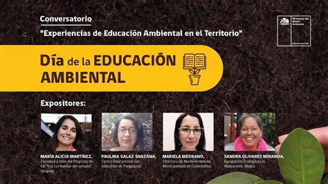 Conversatorio Día de la Educación Ambiental Experiencias en el