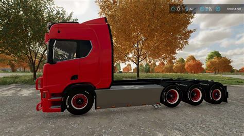 Fs22 Scania R500 Tridem V1 0 Fs 22 Trucks Mod Download