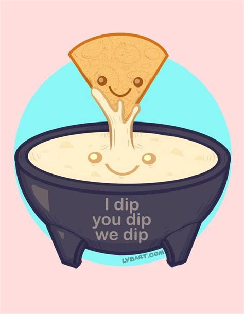 Chip And Dip Fine Art Print Poster Etsy