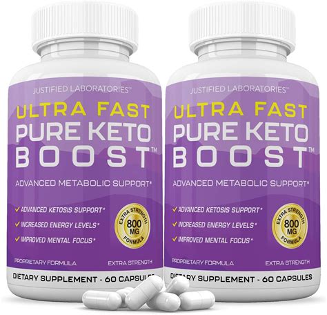 Ultra Fast Pure Keto Boost Pills Advanced Bhb Ketogenic Supplement