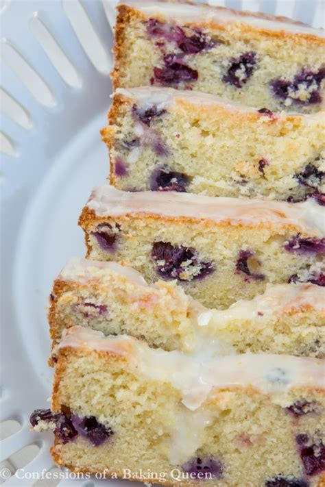 Blueberry Lemon Loaf Cake Confessions Of A Baking Queen