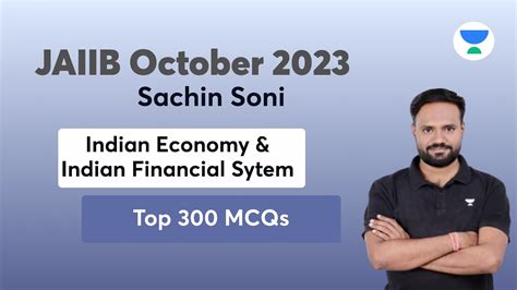 Indian Economy And Indian Financial System Mcq Series By Sachin