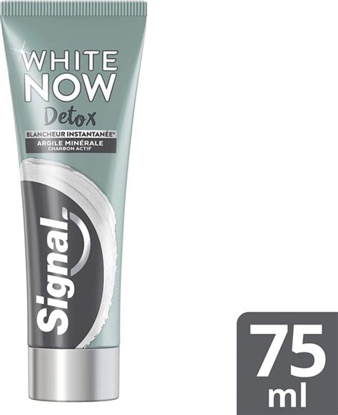 K Zone Signal White Now Dentifrice Blancheur Detox Argile Charbon