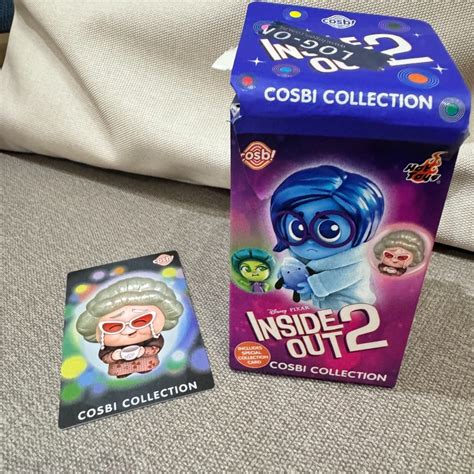 Hot Toys 確認款 腦筋急轉彎 Inside Out 盒玩 盲盒 怒怒 厭厭 憂憂 懷舊奶奶 書籍休閒與玩具 玩具公仔桌遊在旋轉拍賣