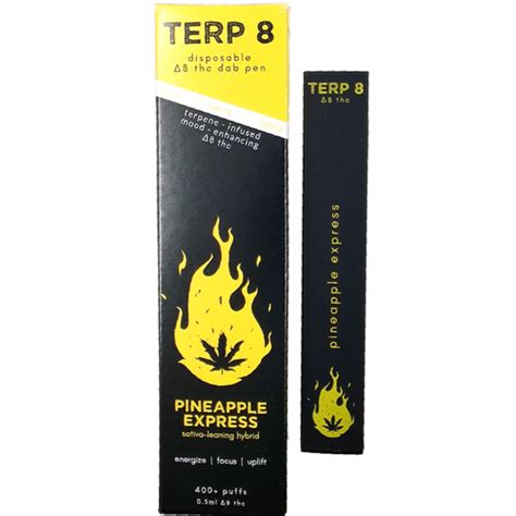 Pineapple Express Disposable Delta 8 Dab Pen Terp 8