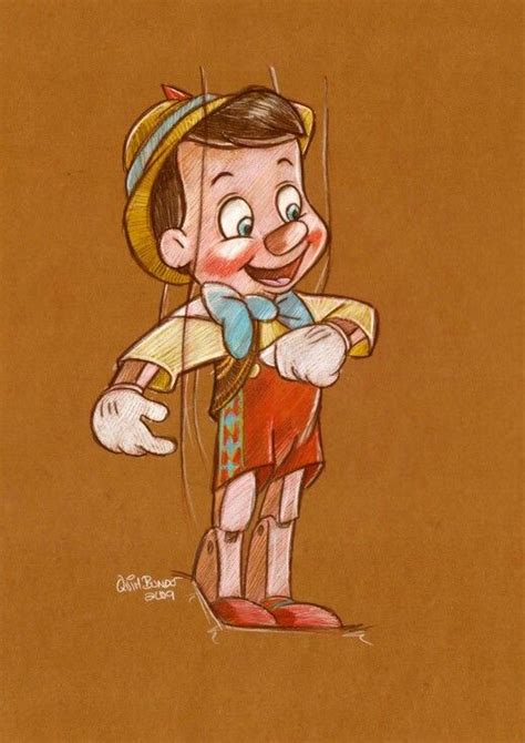 Pinocchio Of Disney By Joaquimbundo On Deviantart Pinocchio Disney Disney Sketches Disney