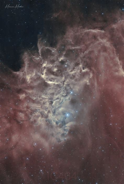 Flaming Star Nebula IC 405 Maxime Martin AstroBin