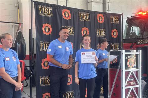 St Augustine Holds Fire Camp For Girls Quality Cities