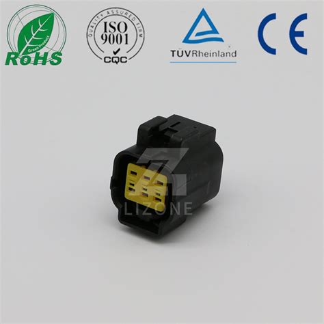 174262-2 1.8mm with Terminal 6p Automobile Waterproof Connector PBT ...