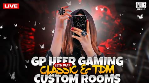 Pubg Mobile Custom Rooms Uc Giveaways Girl Gamer Live Stream Gp