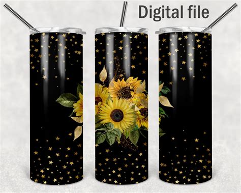 Dark Tumbler Wrap Png File For Sublimation Design Motivation Etsy