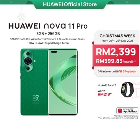 Huawei Nova Pro Mp Front Ultra Portrait Dual Camera Durable Kunlun