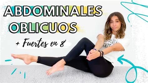 ABDOMINALES OBLICUOS 8 MINUTOS Rutina para un abdomen más fuerte