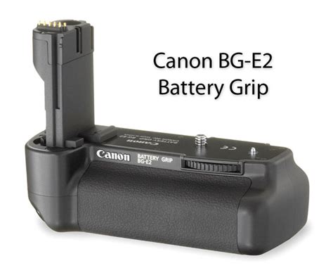 Canon BG E2 Battery Grip More Power And Grip For Your Canon 50D 40D