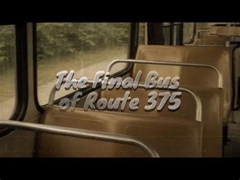 The Final Bus of Route 375 : Creepystories