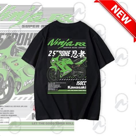 Jual Kaos Motor Ninja RR Kawasaki 150cc Super Real Sport Shopee