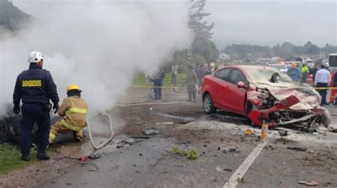 Violento Accidente En Cundinamarca Dos Personas Calcinadas Y Cuatro Heridas Zona Cero