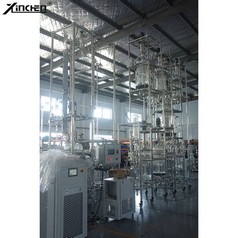 L Pilot Continuous Stirred Tank Chemical Glass Reactor China