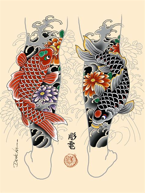 Japanese Koi Fish Tattoos