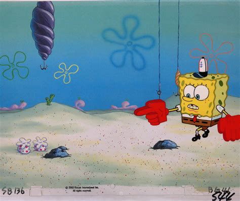 Spongebob Squarepants Original Production Animation Cel Season Episode