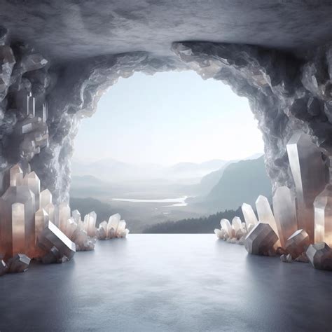 Premium Ai Image Landscape From Window Peaceful Mood