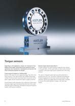 Torque Sensors Kistler PDF Catalogs Technical Documentation