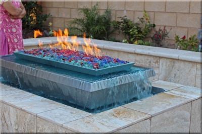 Fire Pit Water Feature - DIY