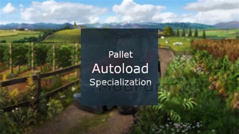 Pallet Autoload Specialization Farming Simulator