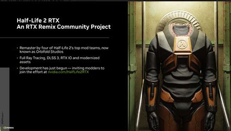 NVIDIA presenta Half-Life 2 RTX: más DLSS 3 y Reflex en juegos