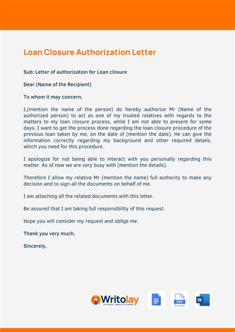 Casual Tips About Loan Closure Letter Format Sample Cv Template