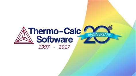 Thermo Calc Software 20th Anniversary Youtube