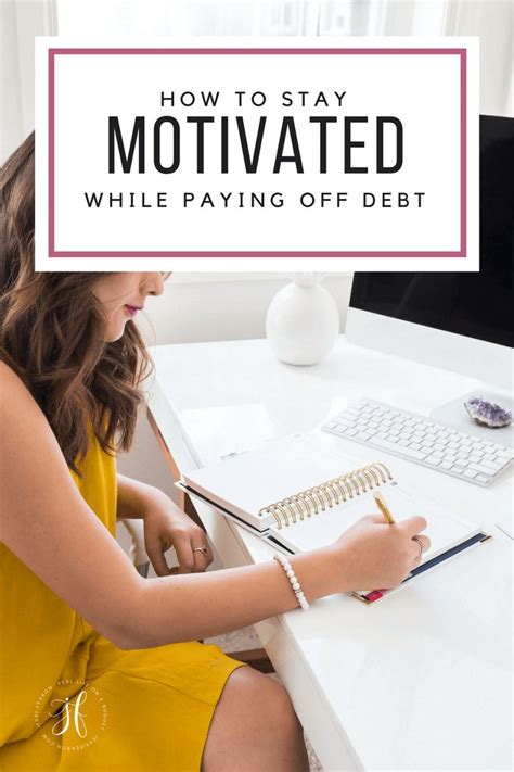 How To Stay Motivated While Paying Off Debt Its Hard To Pay Off Debt