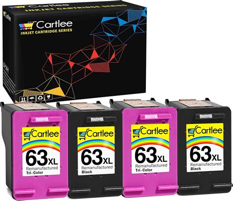 Amazon Cartlee Remanufactured Ink Cartridge Replacement For Hp