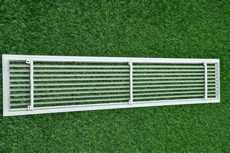 Aluminum Modern Aluminium Linear Grills For Industrial At Best Price